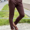 Коричневые мужские брюки. Арт.:6-1819-3