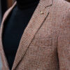 Коричневый мужской пиджак. Арт.:2-1779-2