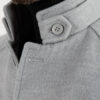 Пальто серого цвета с воротником стойкой. Арт.:1-1839-1