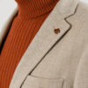 Мужской пиджак бежевого цвета. Арт.:2-1859-3