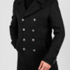 Мужское пальто, серого цвета Арт.:1-1852-2