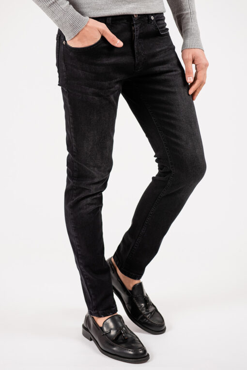 Чёрные мужские джинсы. Арт.:7-1919