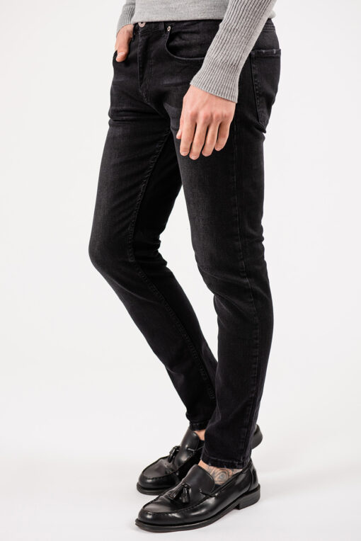Чёрные мужские джинсы. Арт.:7-1919
