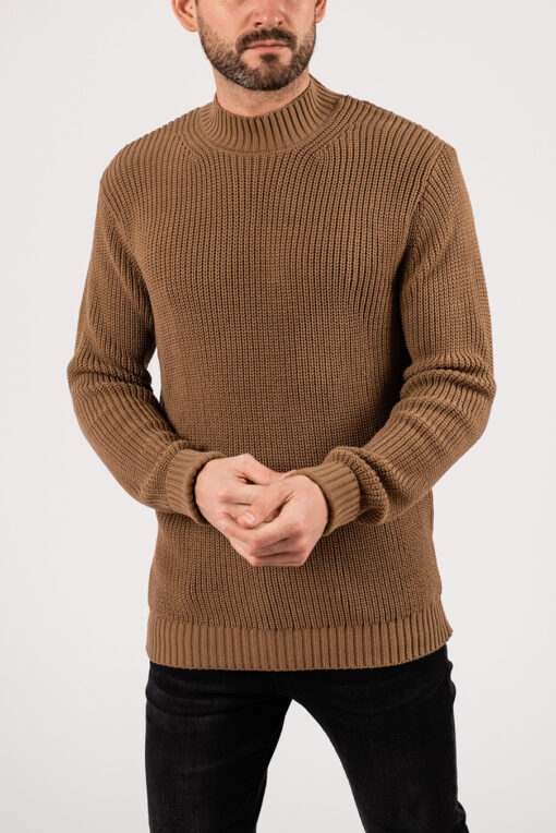Мужской свитер бежевого цвета. Арт.:8-1930
