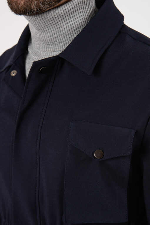 Стильная мужская куртка черного цвета. Арт.:15-2134