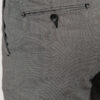Серые мужские брюки зауженного кроя на шнурке. Арт.:6-2161-2