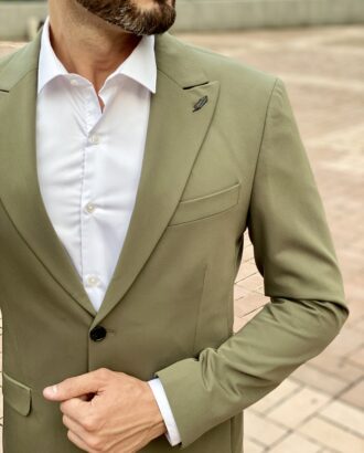 Зеленый мужской пиджак. Арт.: 2605