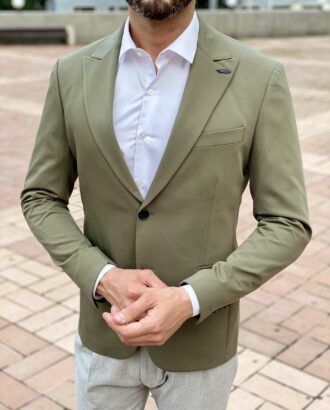 Зеленый мужской пиджак. Арт.: 2605