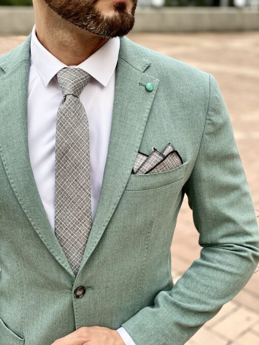 Легкий зеленый пиджак. Арт.: 2603