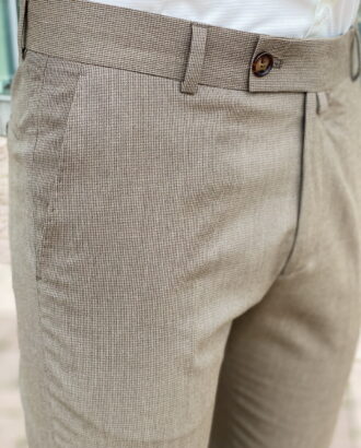 Бежевые брюки в итальянском стиле Арт.:2564