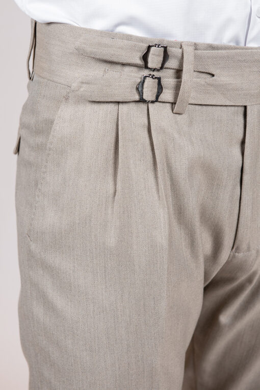Мужский брюки с ремешками на поясе.Арт.:3052