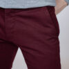 Мужские бордовые брюки. Арт:3130