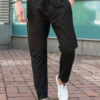 Черные брюки с защипами. Арт.: 2951