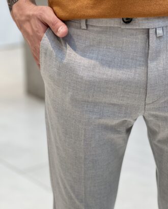 Серые мужские брюки. Арт.: 3618