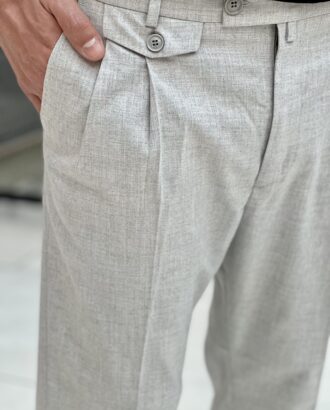 Серые мужские брюки. Арт.: 3642