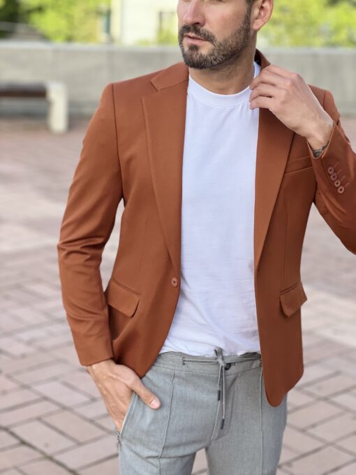 Пиджак оранжевого цвета. Арт.: 3810