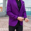 Мужской фиолетовый пиджак. Арт.: 3663