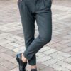 Укороченные брюки с защипами. Арт.: 3844