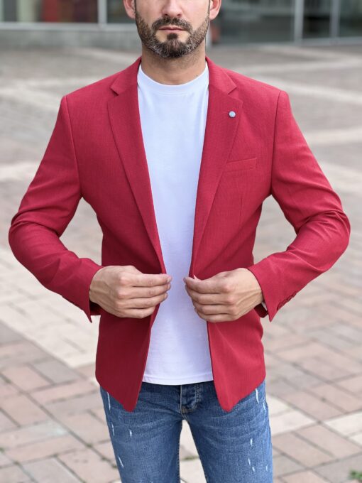 Пиджак красного цвета. Арт.: 3857
