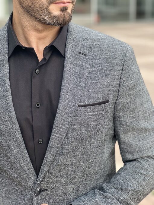 Пиджак casual серого цвета. Арт.: 3856