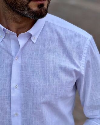 Белая мужская рубашка. Арт.: 3872