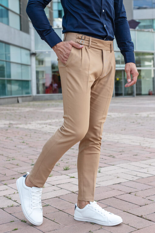 Мужские брюки с защипами. Арт.:3950