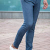 Мужские брюки синего цвета. Арт.: 4021
