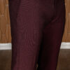 Мужские брюки бордового цвета. Арт.: 4429