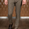 Мужские коричневые брюки. Арт.: 4436