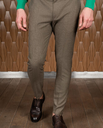 Мужские коричневые брюки. Арт.: 4436