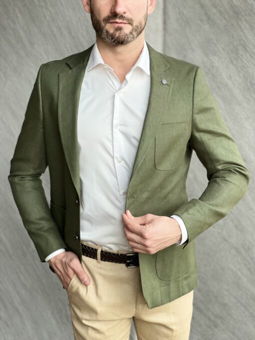 Пиджак зеленого цвета. Арт.: 4685