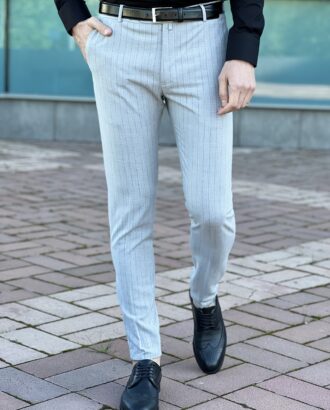Мужские брюки в полоску – купить в интернет магазине «SmartCasuals»