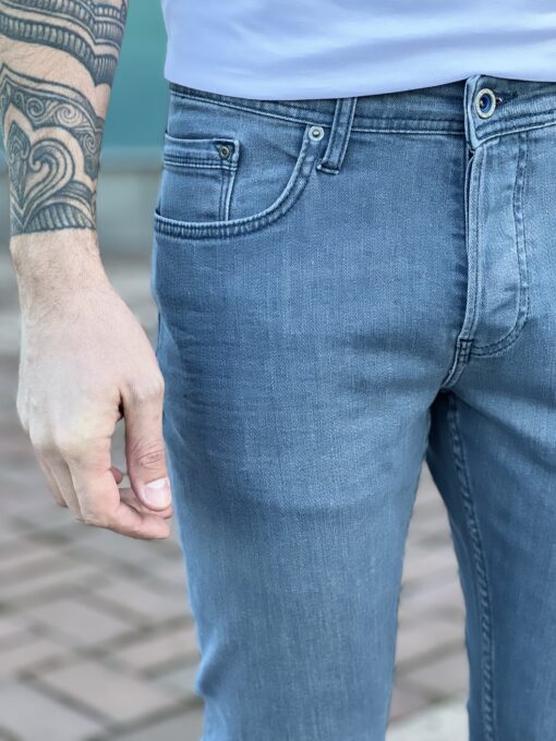 Мужские зауженные джинсы. Арт.:4955