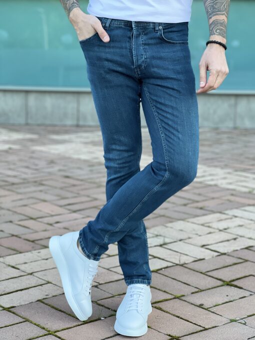 Синие мужские джинсы. Арт.:4956
