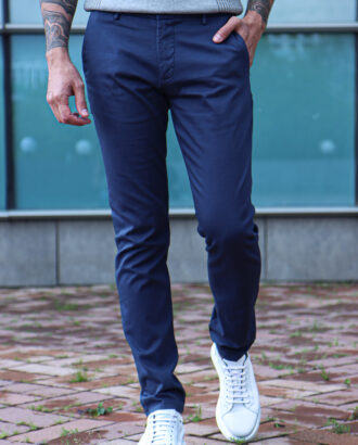 Мужские синие брюки. Арт.: 5180