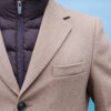 Мужское пальто бежевого цвета. Арт.: 5171