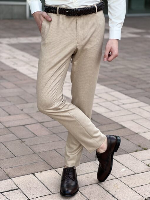 Зауженные мужские брюки. Арт.: 7090