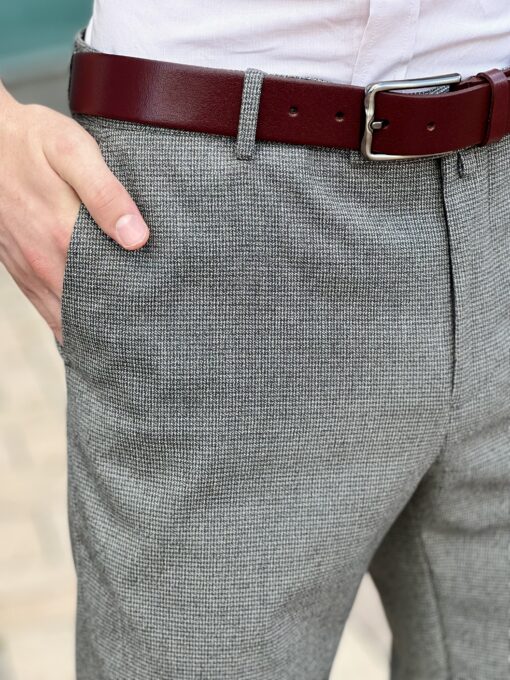 Серые мужские брюки. Арт.: 7088