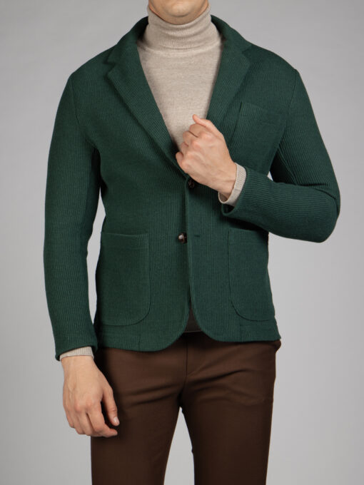 Мужской пиджак зеленого цвета. Арт.:6235