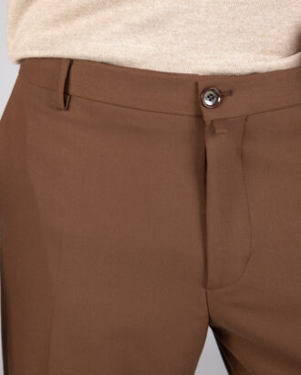Мужские брюки коричневого цвета. Арт.:6242