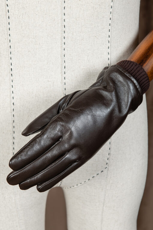 Мужские коричневые перчатки. Арт.:6430