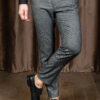 Серые мужские брюки в “елочку”.Арт.:6509