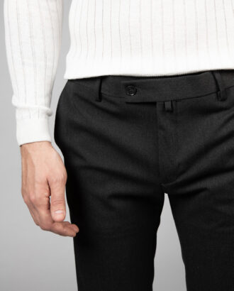 Мужские черные брюки. Арт.:6373