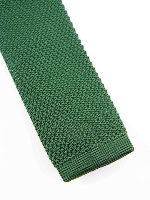 Трикотажный однотонный галстук. Арт.:3732