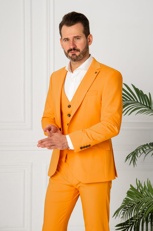 Оранжевый костюм – тройка. Арт.:5123