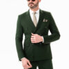 Мужской костюм – двойка зеленого цвета. Арт.:7724