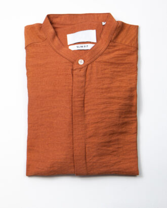 Стильная оранжевая рубашка Арт.:6775