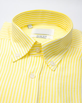 Желтая рубашка в полоску Арт.:6785
