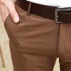 Коричневые мужские брюки со стрелкой Арт.:6765