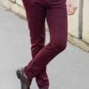 Бордовые брюки чинос Арт.:6768